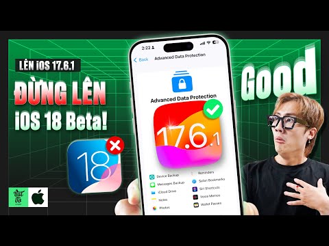 Đánh giá iOS 17.6.1: Chê iOS 18 beta, cài bản này trước cho pin ngon, máy mát!