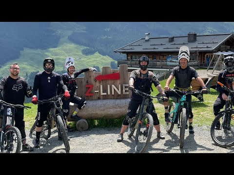 Z-line,Bikepark Saalbach Hinterglemm 2023,Raw Run, Flowtrail #mountainbike #bike #rider