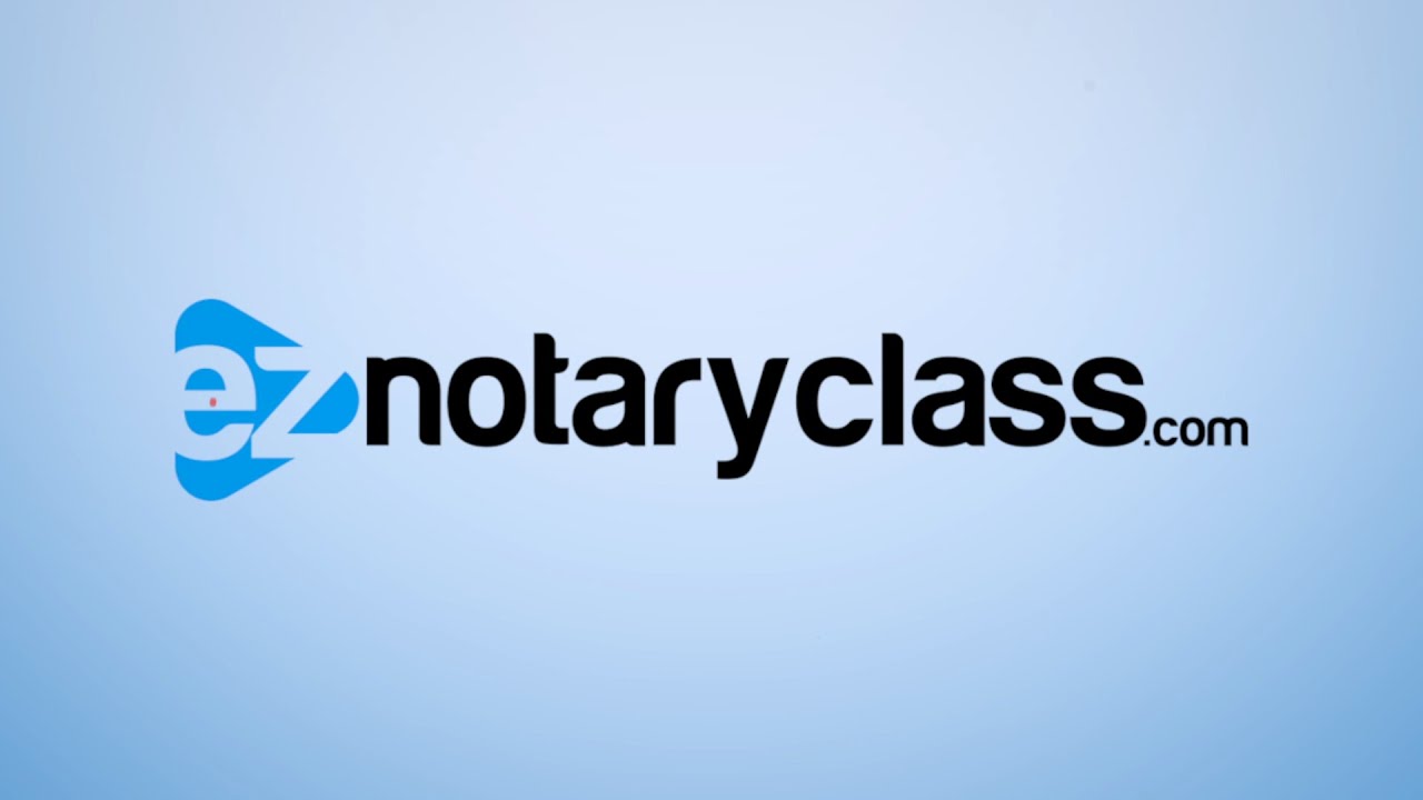 EZNotaryClass.com - #1 Notary Course Online
