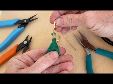 How to Make the Summer Tassel Earrings