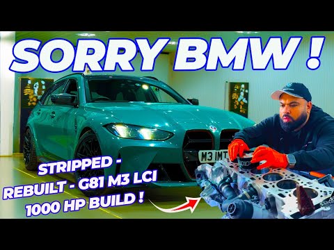 WE CANCELLED CHRISTMAS 🎄 TO BUILD THE ULTIMATE 1000HP BMW G81 M3 LCI !