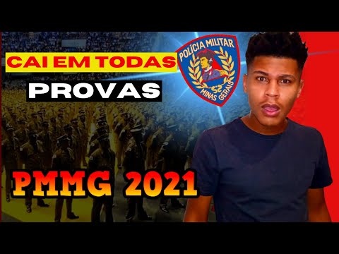 Concurso PMMG: Toda Prova Para Soldado da PMMG Cai Isso!(INCRÍVEL)