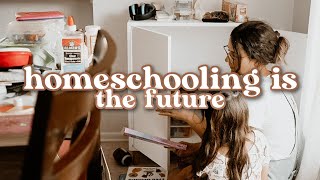 HOMESCHOOLING: Day in The Life End of the Year Review + Declutter ✨📙