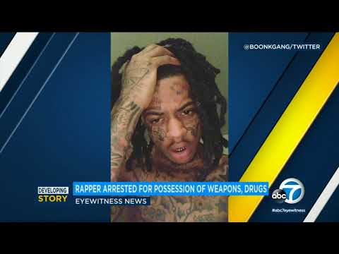 Rapper Boonk Gang due in Los Angeles court on weapons and drug charges | ABC7