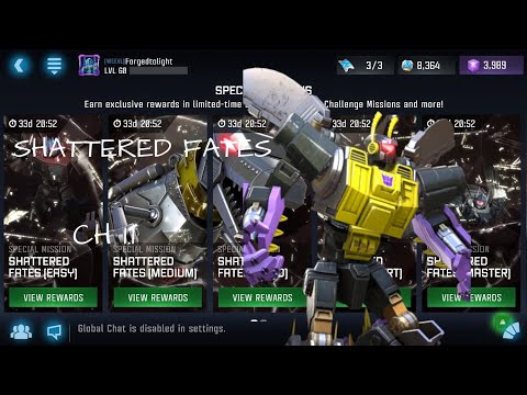 [Transformers: Forged To Fight] Shattered Fates 1.1 Master Difficulty