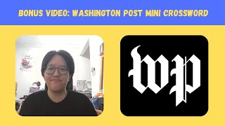 Washington Post Mini Crossword | November 15, 2025