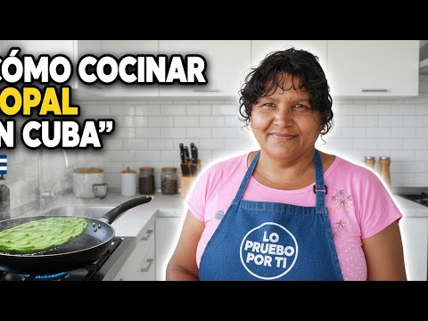 COMO COCINAR NOPAL EN CUBA 🇨🇺 #NOPALENCUBA #lasaventurademimi #recetas #recetascubanas