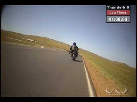 Grant L | 05 Suzuki SV650 | Rear View @ Thunderhill Raceway