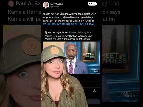 Warnock: Clearly NOT Enough Gun Control #2ndamendment #shortsvideo #shortsfeed #shortsvideos #shorts Thumbnail
