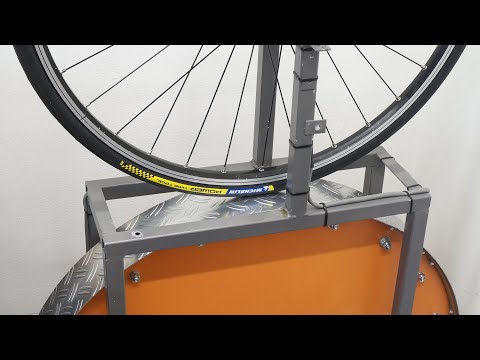 Michelin Power Time Trial Rolling Resistance Test (spin up video)