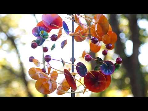 Two-Tier Multi-Colored Wind Spinner