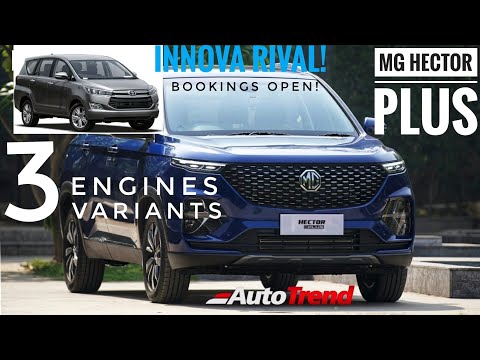 2020 MG Hector Plus Bookings Open - All You Need To Know | Innova Crysta Rival ?!