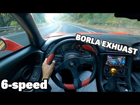 C5 CORVETTE 6-SPEED🏁 DRIVING POV (BACK ROADS)