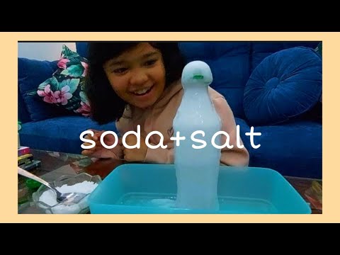 What happens if soda and salt is mixed?! //Christabel TB Simamora