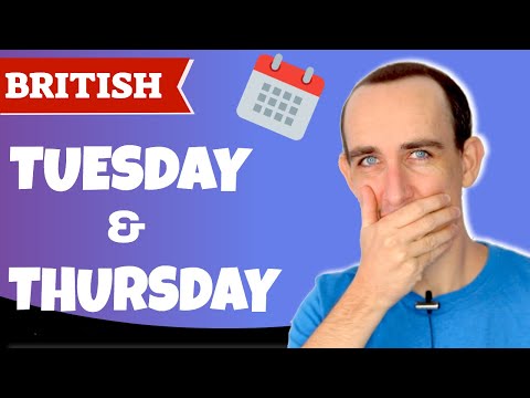 How to pronounce Tuesday v Thursday | British English Pronunciation