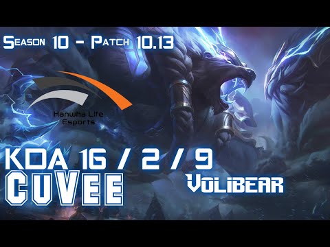 HLE CuVee VOLIBEAR vs FIORA Top - Patch 10.13 KR Ranked