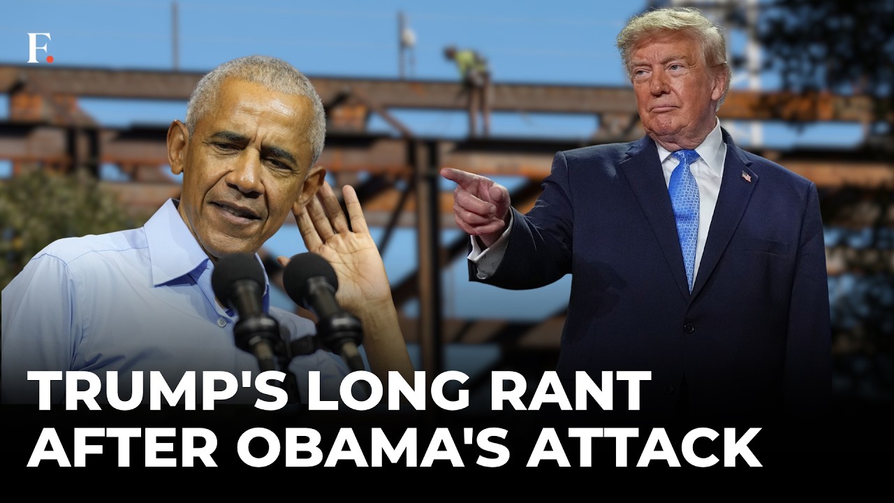 'Lousy, Stupid...': Trump's Personal Swipe At Obama After 'Cheesecake Factory' Jibe | US Midterms