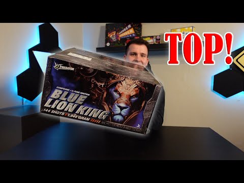 Lesli - Blue Lion King | TOP Verbundfeuerwerk! [FULL HD]