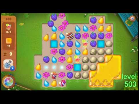 【Gardenscapes】level 503【ガーデンスケイプ】