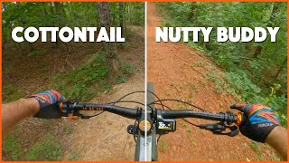 The Tale of Two JUMP Lines | COTTONTAIL and NUTTY BUDDY at White Oak Mountain - Chattanooga, TN
