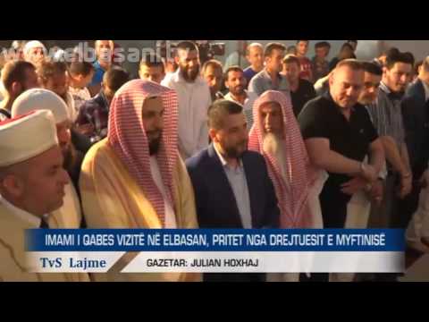 IMAMI I QABES VIZITË NË ELBASAN, PRITET NGA DREJTUESIT E MYFTINISË