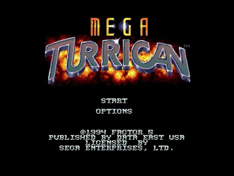 Mega Turrican Megadrive