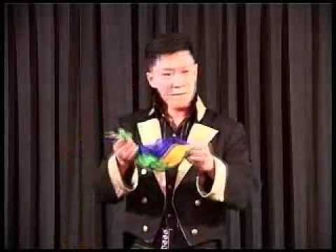 Appearing & Disappearing Silks on Wand by Tora Magic - ww.MYmagicshop.net