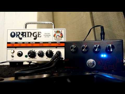 Little bear bass fuzz pedal