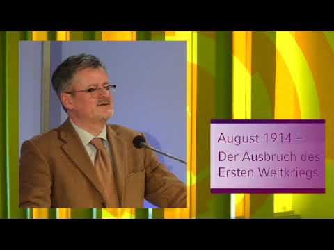 Prof. Dr. Christopher Clark: Politische Konstellationen am Vorabend des Ersten Weltkriegs