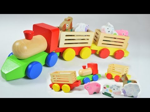 Farm Animal for children - Farm animals name and sound - Toddlers Learning - animals at zoo Video