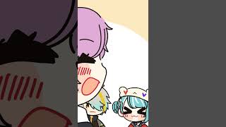 ルフィ過ぎる白波らむねに大爆笑するメイカちゃんとリリさん【手描き切り抜き/歌衣メイカ/白波らむね/Alpha Azur/夕陽リリ/#shorts】