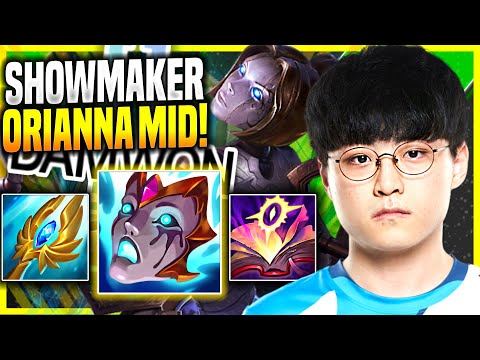 SHOWMAKER DOMINATING ORIANNA IN NEW SEASON! - DWG ShowMaker Plays Orianna Mid vs Sett! | Season 11