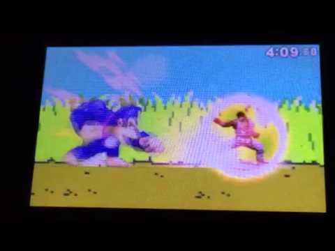 SSB43DS Online Matches: Nintendo (Ryu) VS Sam (DK)