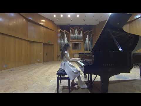 Chopin   Polonaise Op  71 No  1,  Elena Kindalova 12 y o