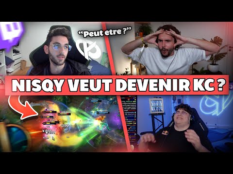 NISQYY PARLE DES WORLDS ET DE REJOINDRE LA KCORP - Best of LoL #445 Réactions