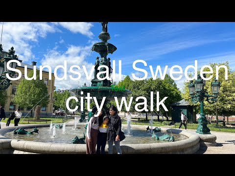 Explore Sundsvall Sweden part 1 | Sundsvall city walk