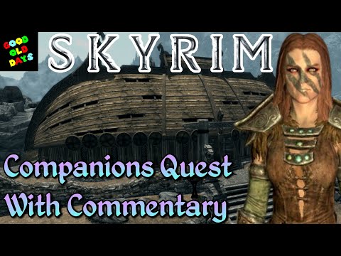 Skyrim Companions Quest | With Commentary