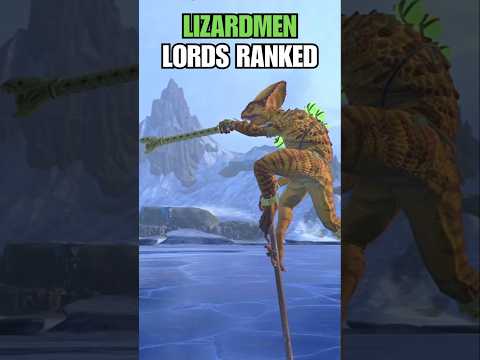 All Lizardmen Legendary Lords Ranked 🦖 in Total War Warhammer 3