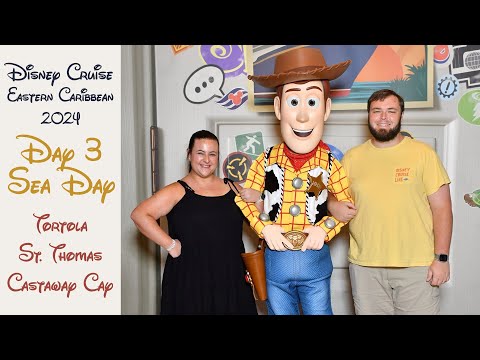 Thumbnail for Disney Cruise Vlog DAY 3 - SEA Day on the DISNEY FANTASY - Eastern Caribbean 2024