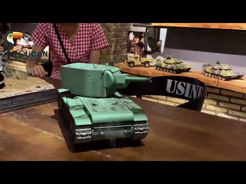 Henglong 1/16 Tk7.0 Soviet KV-2 RC Tank 3949