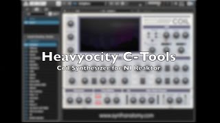 Video thumbnail for Hands On: Heavyocity C-Tools - Coil Synthesizer by SYNTH ANATOMY