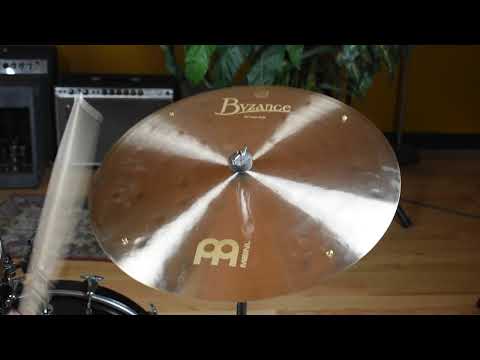 20" Meinl Byzance Jazz Club Ride Cymbal 2210g *Video* image 6