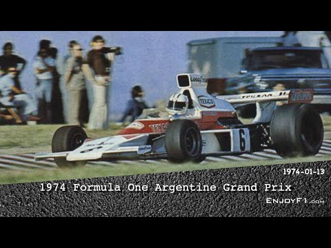 1974 F1 Argentine Grand Prix Line Racing