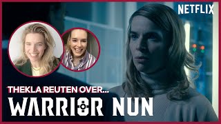 Thekla Reuten over de powervrouwen in Warrior Nun ️ | Netflix video