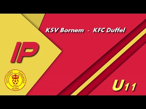 U11 IP  KSV Bornem     KFC Duffel