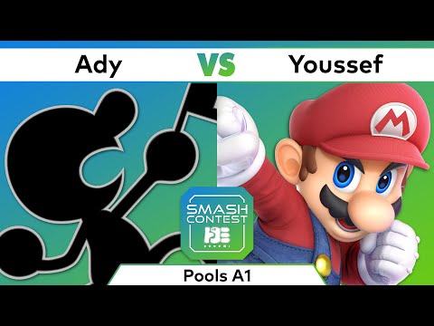 Smash Contest: DoKomi 2022 - Ady (Mr. Game & Watch) Vs. Youssef (Mario) - Pools A1