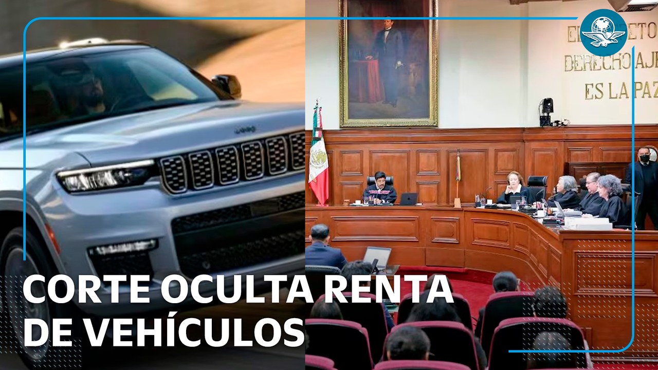 La Suprema Corte renta  90 vehículos y esconde el costo #EnPortada