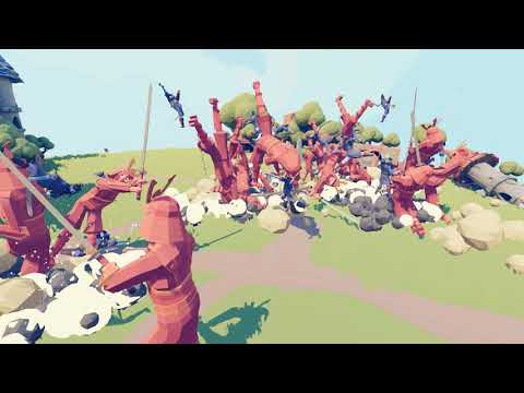 TABS | EPIC FIGHT | Samurai Giants vs Pirate Queens