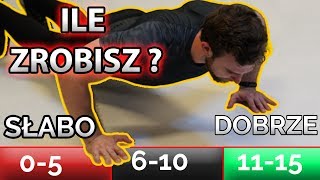 Sprawdź, ile pompek zrobisz TYM sposobem!? [Trening od podstaw Odcinek #4]