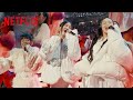 EJAE AUDREY NUNA And REI AMI Perform During Snoop S Holiday Halftime Party Netflix